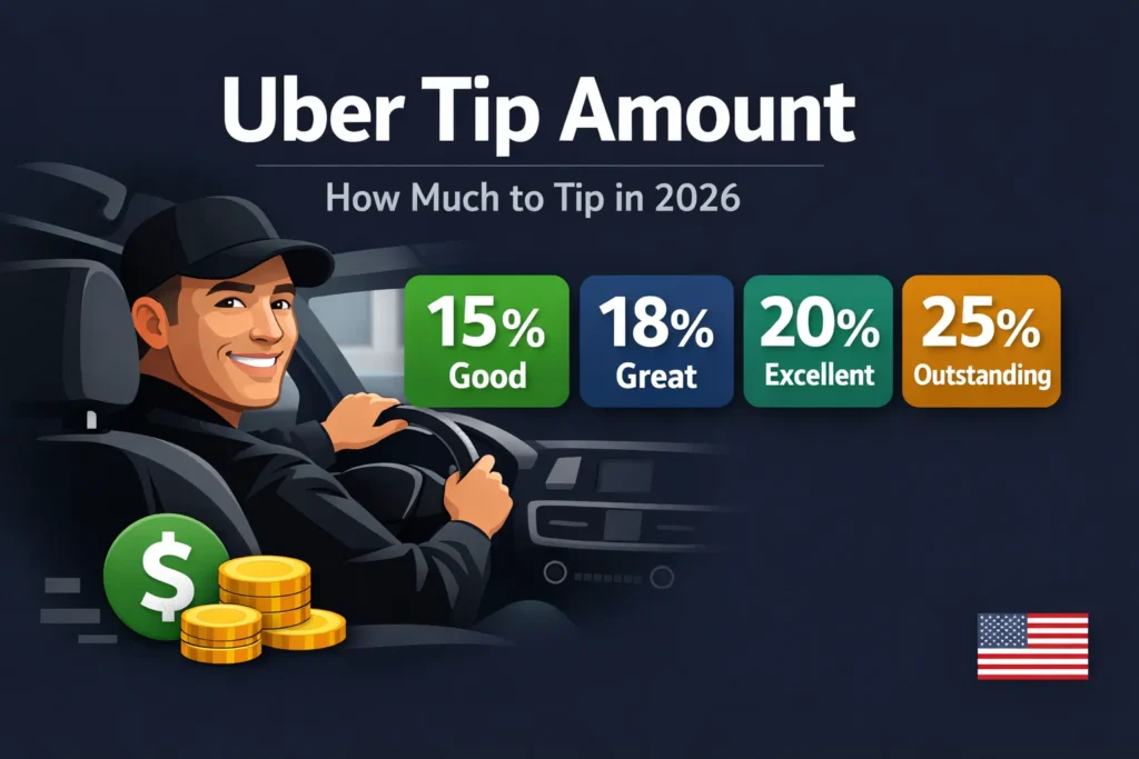 Uber Tip Amount for 2026